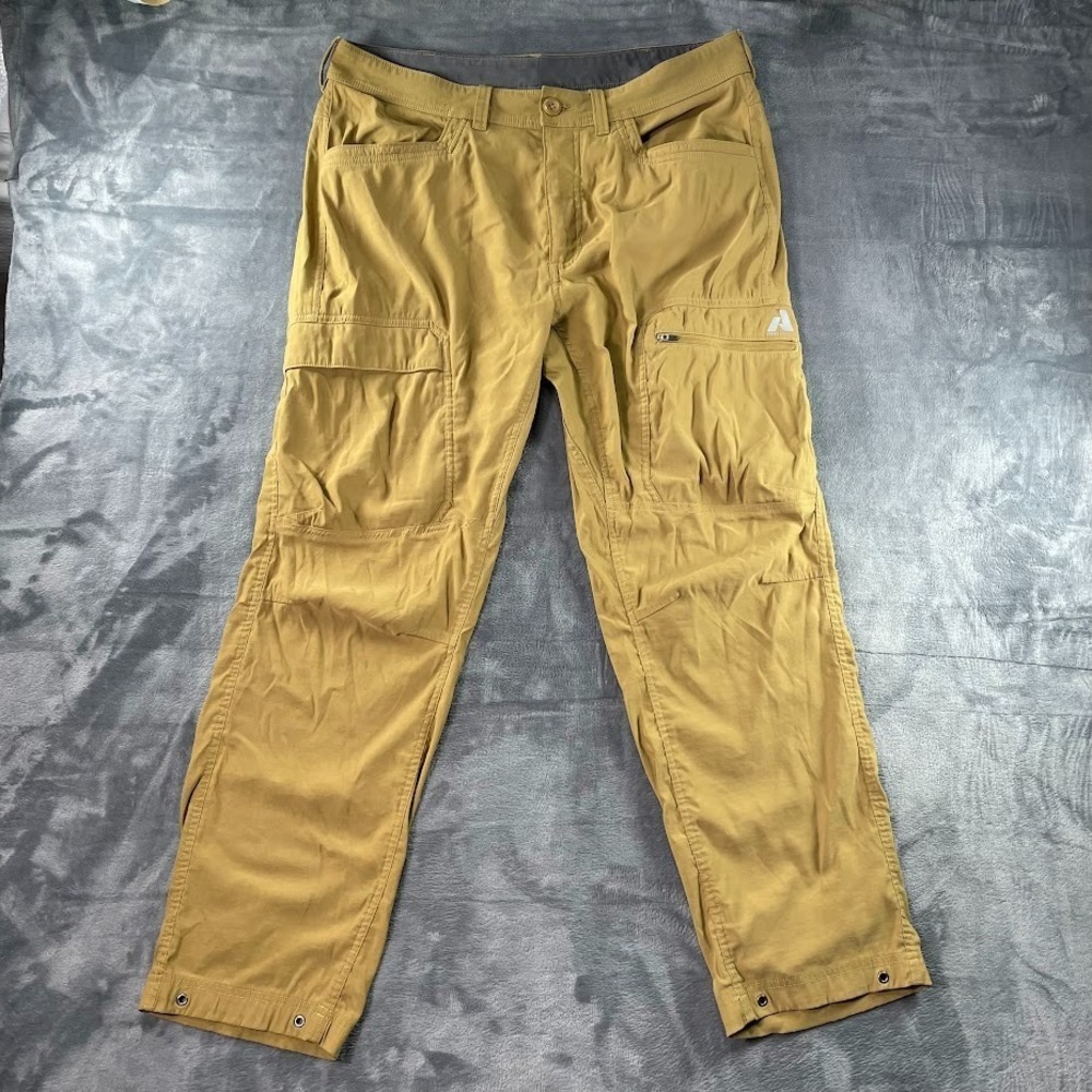 Eddie Bauer Pants Mens 36x30 Brown First Ascent Performance Hiking Outdoor